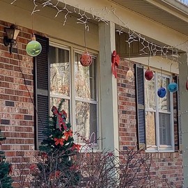 VictoryStore Flat Outdoor Hanging Christmas Ornament Decorations, Set of 14, Not Lighted, 12365, Print On Waterproof Corrugated Plastic