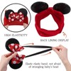 choicbaby Baby Girl Headbands Mouse Ears Headwrap with Sequin Polka