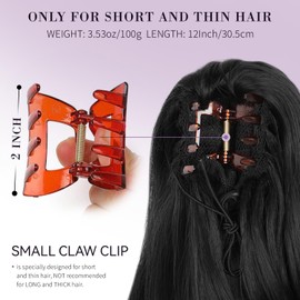 ZQIAN BEAUTY Clip on Ponytails for Women - 12 Inch Curly Black Ponytail Extension, Curly Pony Tails Hair Extensions, Synthetic Hair Extensions Ponytail, Natural Hair Pieces for Women (Color: Black)