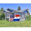 America Paraguay Friendship Flag 3x5FT USA American Paraguayans Flag Fade