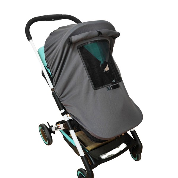 Universal Buggy Pram Sunshade,Baby and Toddler Buggy Sun Cover with
