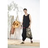 Boho Pants Elastic Ankle Harem for Men, Exercise Pajama Jogger