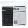 Diane Satin Foam Rollers, 7/8 Inch, 10 Count