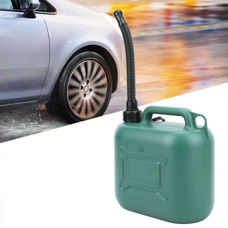 Jerry Can ABS Plastic Portable Gas Canister Military Style Oil
