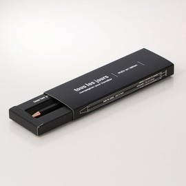 MARK'STYLE Tous Les Jours Brass Ballpoint Pen, 0.5mm Retractable Black Gel Ink, Refill Included, Hexagonal Brass Design For Everyday Writing, Work, and Gifting- Made in Japan - (Black)