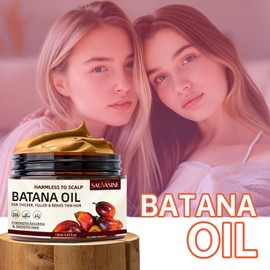 Lanthome Batana Oil for Hair Growth, Natural Dr. Sebi Hair Oil - Prevents Hair Loss, Eliminates Split Ends, Repairs Damaged Hair, Nourishes, for Men & Women- 120mL (4.05 Fl Oz)