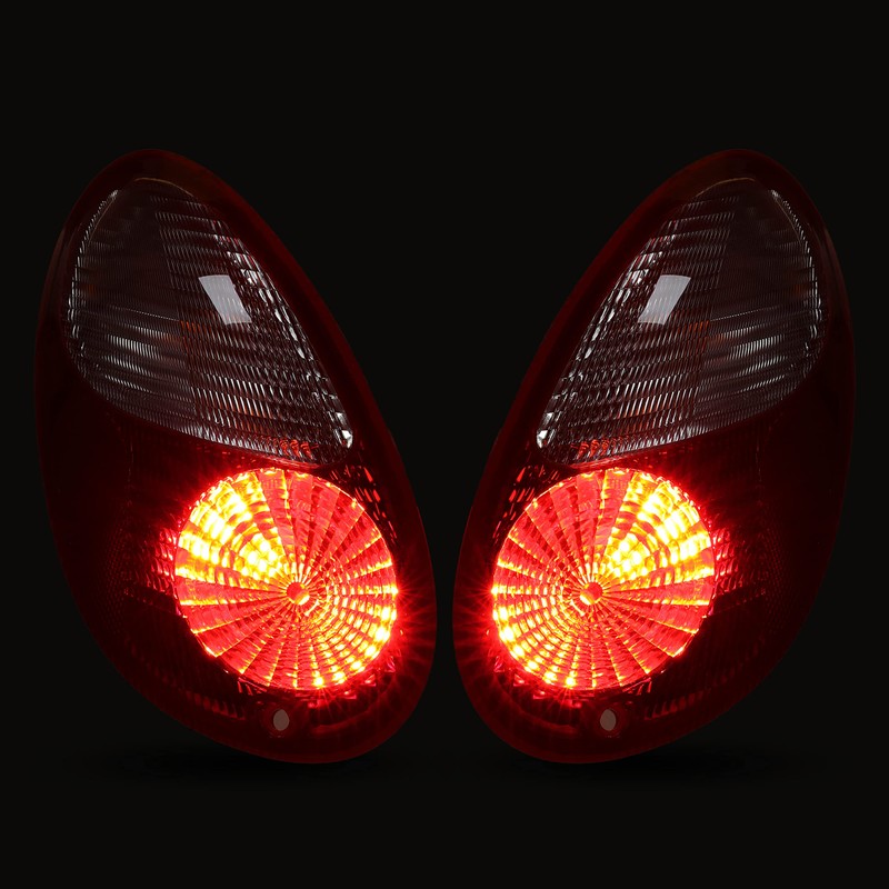 HECASA Tail Lights Replacement Compatible with 2006-2010 Chrysler PT Cruiser