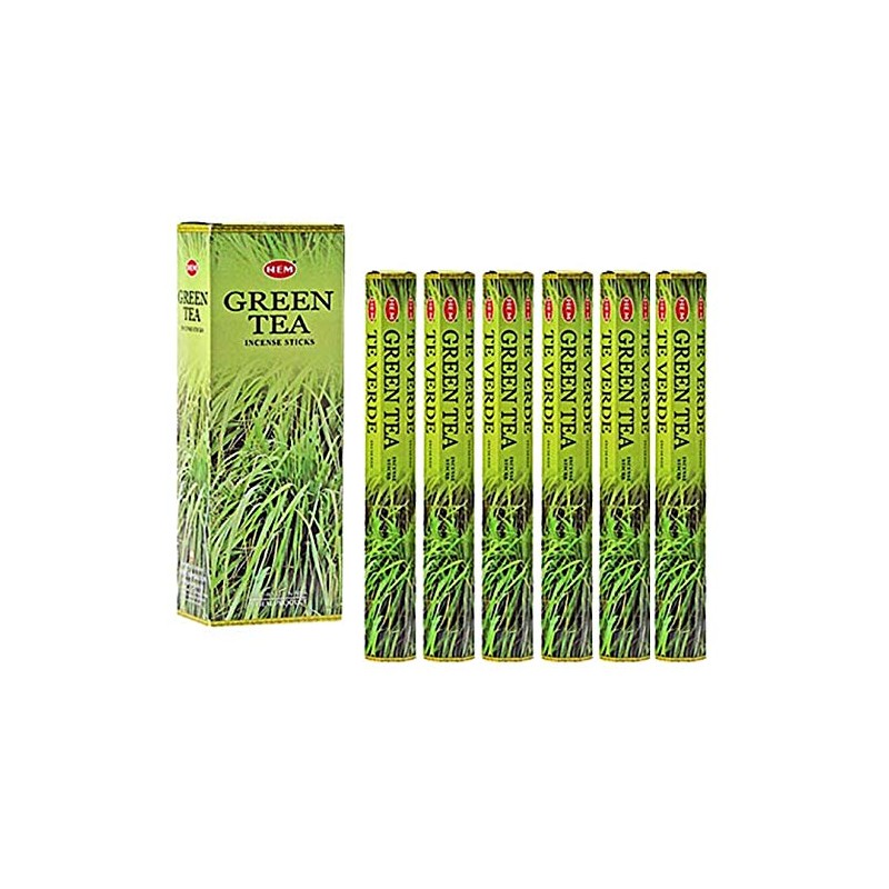 Green Tea - Box of Six 20 Gram Tubes -