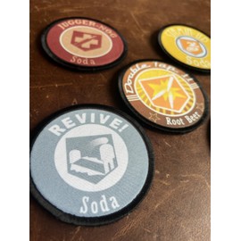 Redheaded Productions Inspired by COD Zombies Perks Lot Morale Patch - Perfect Patch Design for Your Plate Carrier Vest, Backpack and Gear - 3" Cool Patches for Men - USA Made