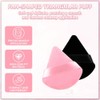 Henyall Powder Puff,Triangle Powder Puffs for Pressed Pówder,Reusable Makeup Púff