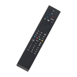 AULCMEET Replacement Remote Fit for FUNAI LCD Smart TV FRM-200TVS FRM-201TV FL-32HF160 FL-43UF360 FL-50UF360 FL-55UF360 FL-65UF560 FL-55UF560 FL-50UF560 FL-660 5UF460 etc