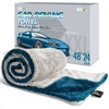 KKV Full-Sized SUV Drying Towel, 48”x24” Dual Sided Microfiber Car