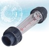 Plastic Tube Liquid Flowmeter High Accuracy Large Range Acid Alkali
