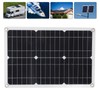20W 18V Monocrystalline Solar Panel Kit Multifunctional Emergency High Efficiency