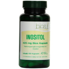 Bios Inositol 425 mg 100 Capsules Pack of 1 x 52 g