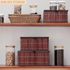 Honygebia Bamboo Decorative Storage Boxes - Set of 3 Woven