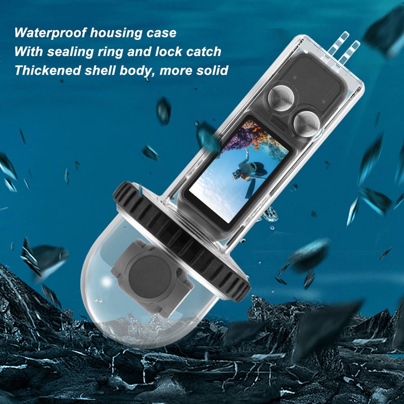 Pocket Camera Dive Case Action Sports PTZ Camera Underwater Waterproof