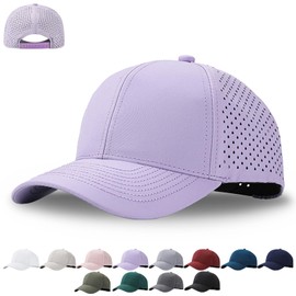 WENAUANG Mesh Kappen Herren, Sport Cap Atmungsaktiv, wasserdichte Running Cap, Geeignet für Den Sommer, Hohe Atmungsaktivität, für Outdoor-Aktivitäten, Golf, Tennis, für Herren und Damen