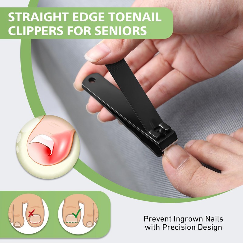 BALUCA Heavy Duty Toenail Clippers for Thick Nails & Seniors