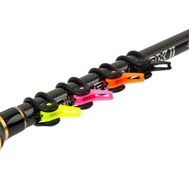 BESPORTBLE 4 pcs Fishing Rod Hook Keeper with 4 colors, Fishing Lure Bait Holder Plastic Fishing Pole Hook Keeper Fishing Accessories Tools