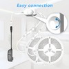 phopollo White LED Strip Lights, 100ft (2 Rolls of 50ft)