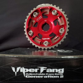 VMS Racing New Red Adjustable Racing Cam Gear  For 88-00 Honda Civic CRX D15 D16 SOHC