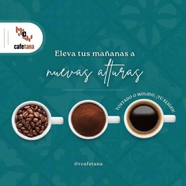 CAFETANA Café de Altura | Cuidadosa selección Arábica, Intenso Molido de Origen Chiapas, 500g