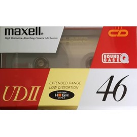 maxell UD2-46 Cassette Tape UDII 46 Minutes
