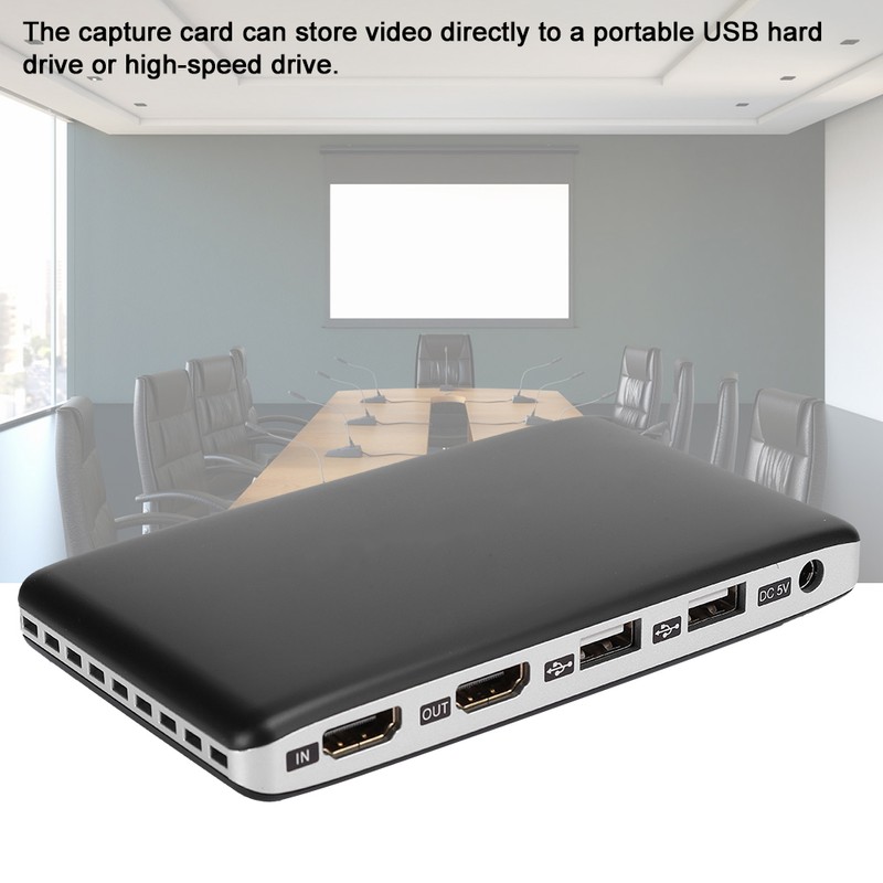 Portable USB HDMI Capture Data Video Conference Game Capture Card