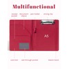 Mymazn Junior Padfolio Portfolio Folder, Small A5 Clipboard with Cover
