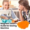 2Pcs Seam Guide for Sewing Machine with Scale,Sewing Rulers and