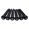 TGI Bridge Pins for Acoustic Guitar - Plastic Black with