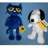 Kohl's Cares Pete the Cat Blue-Yellow Eyes 14"-Peanuts Snoopy Dog