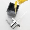 mDesign Set of 2 Refillable Soap Dispensers - Practical Pump