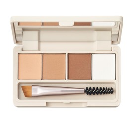 b idol Magic Eyebrow Powder 01 Basic Brown, 0.1 oz (3.8 g), Eyebrow Powder, Beautiful Eyebrows, Difficult to Fall Off, Fluffy, Easy Clean Brown