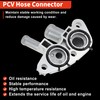 VekAuto No.11821AA660 Aluminum PCV Valve Hose Connector for Subaru Forester