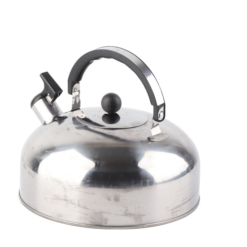 3L Stainless Steel Whistling Tea Kettle Fast Heating One Touch