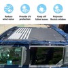 sukemichi Sunshade for Ford Bronco,Mesh Sun Shade Bikini Top Cover