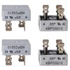 PENGLIN 4pcs KBPC5010 Bridge Rectifier Bridge Diode Single Phase 50A