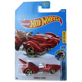 Mattel Hot Wheels Purrfect Speed 221/365, red