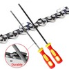 3 Pieces Chainsaw File,Chain Sharpening File,Professional Round Chainsaw Sharpener Suitable