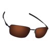 Alphax Dark Brown Polarized Replacement Lenses for Oakley Square Wire