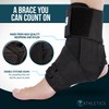 Zenith Ankle Brace, Lace Up Adjustable Support – for Running,