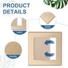 PATIKIL 5x5 Inch Self-Adhesive Access Panel, 2Pcs ABS Plumbing Access