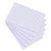Vanpad Lined Sticky Notes 4X6 in Light Purple Pink Ruled