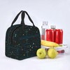 Retro Video Game Pattern Lunch Bag for Women & Men,
