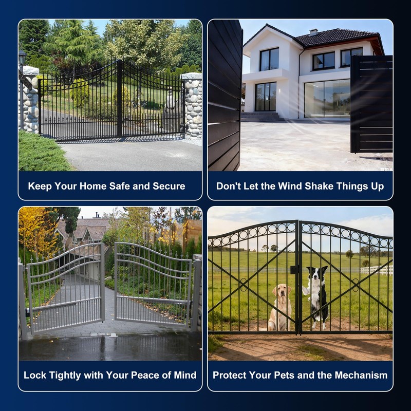 X X-HOUSE Universal Automatic Electric Gate Lock Gate Operator System