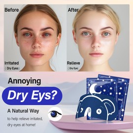 ProCIV Steam Eye Mask 30 Pcs Warming Eye Mask Self Heating 25% Strong Aroma Lavender Sleep Mask for Dry Eyes, Plane Travel Essentials, Sleep Gift Set for Students|Teacher|Men|Women|Friend(Lavender)