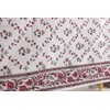 Ridhi Raspberry Rose 60x60 Inches Square 100% Cotton Hand Block