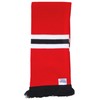 Brentford Supporters Red, White and Black Retro Striped Scarf